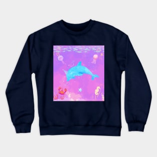 Pastel ocean Crewneck Sweatshirt